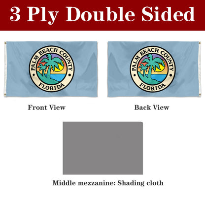 Fyon Palm Beach County Flag Banner