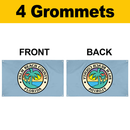 Fyon Palm Beach County Flag Banner