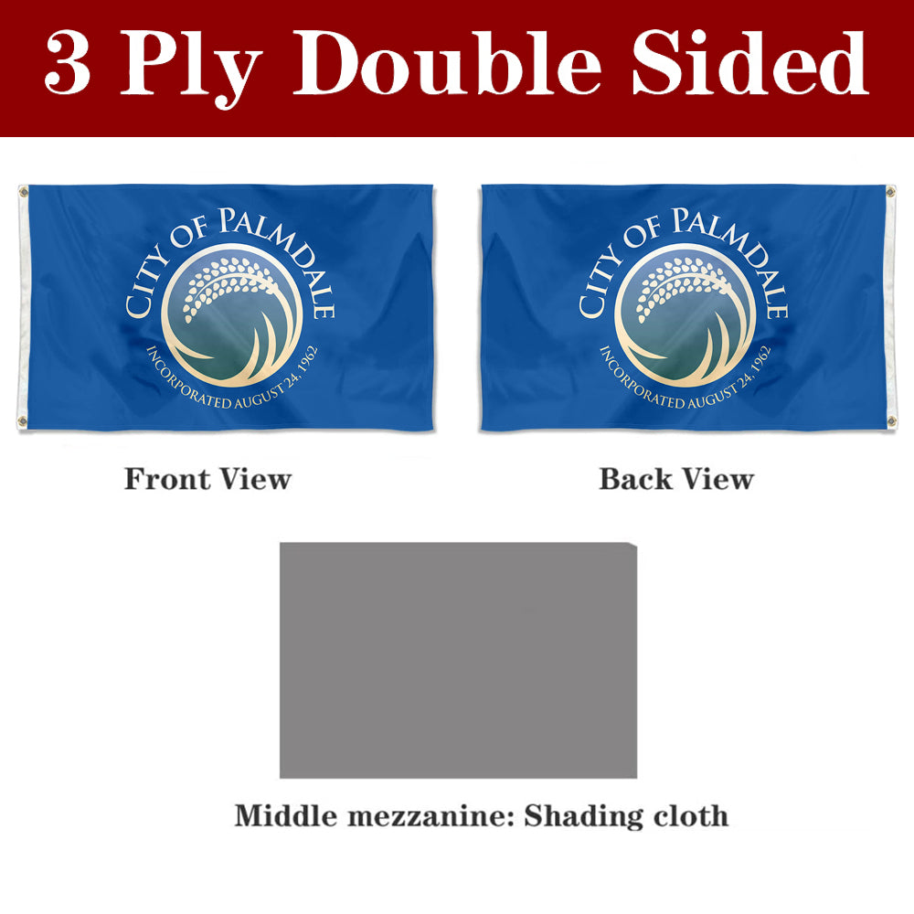 Fyon Palmdale, California Flag Banner