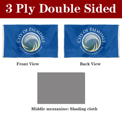 Fyon Palmdale, California Flag Banner