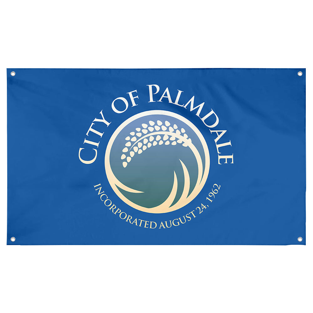 Fyon Palmdale, California Flag Banner