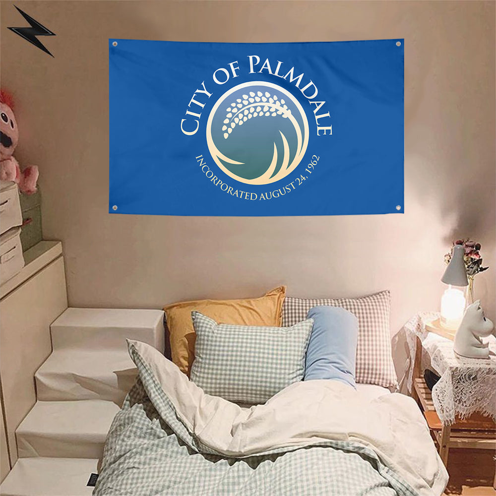 Fyon Palmdale, California Flag Banner