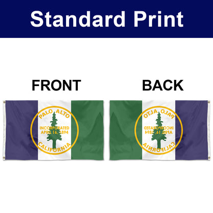 Fyon Palo Alto, California Flag Banner