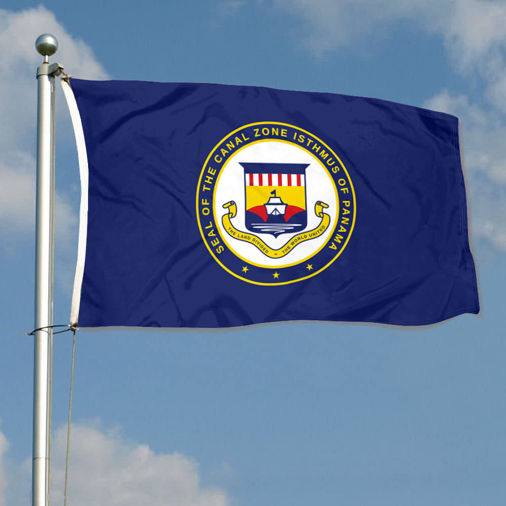Fyon Panama Canal Zone Flag Banner