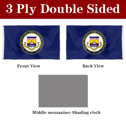 Fyon Panama Canal Zone Flag Banner