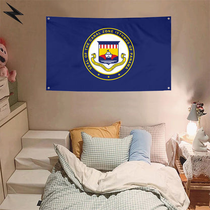 Fyon Panama Canal Zone Flag Banner