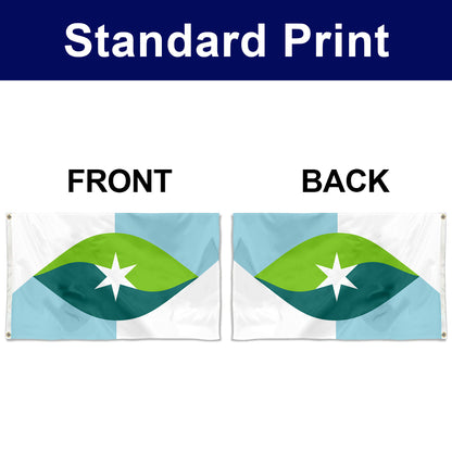 Fyon Park City, Kansas Flag Banner
