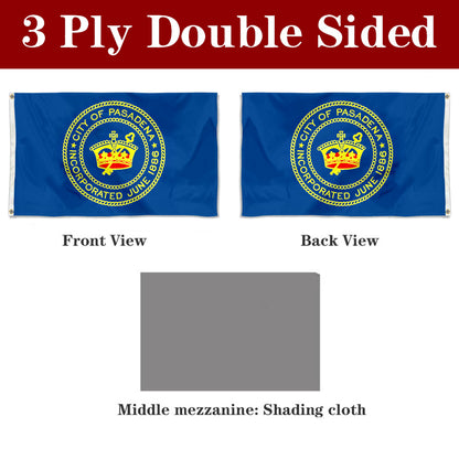 Fyon Pasadena, California Flag Banner