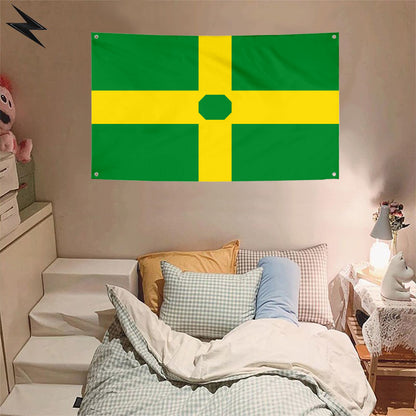 Fyon Patillas, Puerto Rico Flag Banner