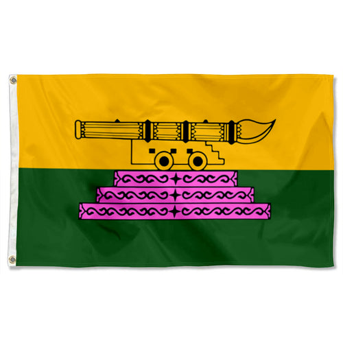 Fyon Double-sided Pattani Province, Thailand Flag Banner