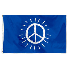 Fyon Peace Blue Flag  indoor and outdoor Banner