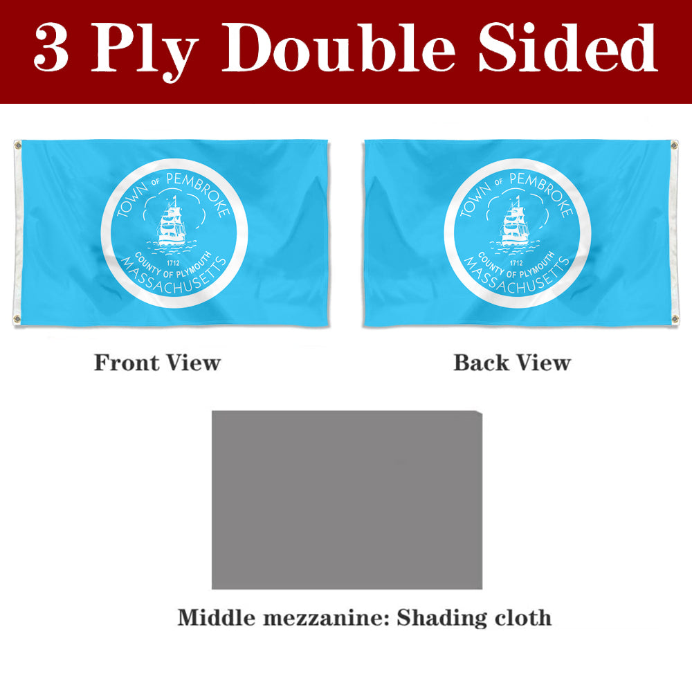Fyon Pembroke, Massachusetts Flag Banner