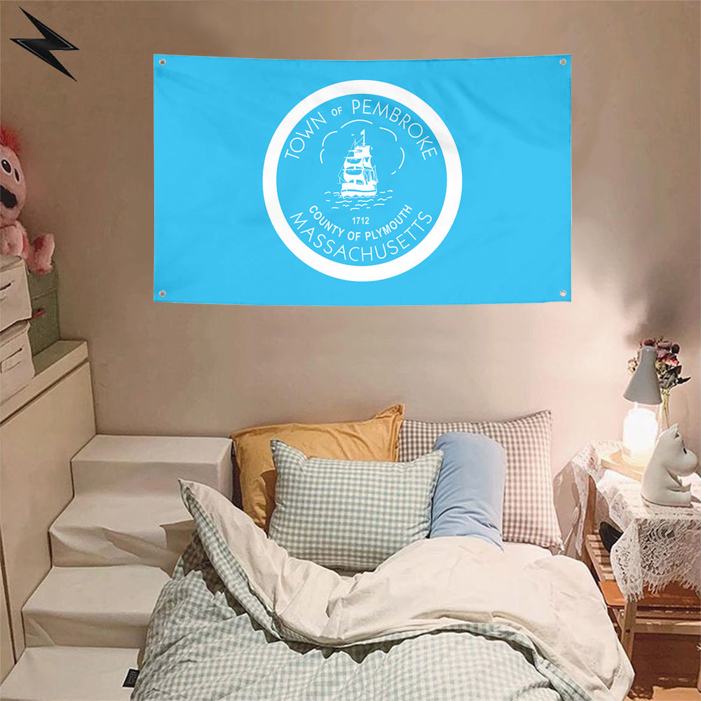 Fyon Pembroke, Massachusetts Flag Banner