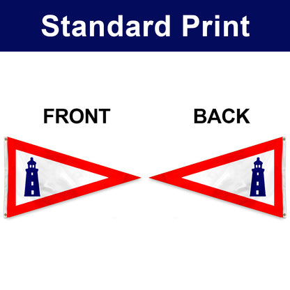 Fyon Pennant of a United States Lighthouse Service vessel Flag Banner