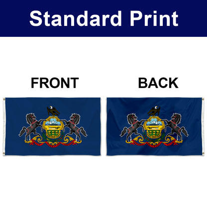 Fyon Pennsylvania Flag Banner