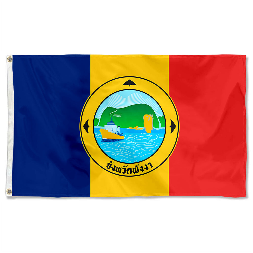 Fyon Double-sided Phang Nnga Province, Thailand Flag Banner
