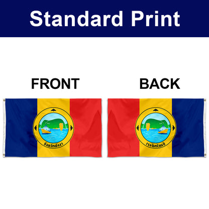 Fyon Double-sided Phang Nnga Province, Thailand Flag Banner