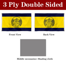 Fyon Double-sided Phetchaburi Province, Thailand Flag Banner