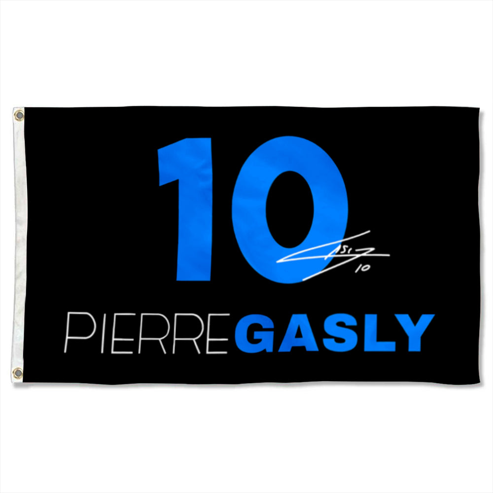 Fyon Pierre Gasly #10 Alpine-Renault Flag Racing Flags Banner