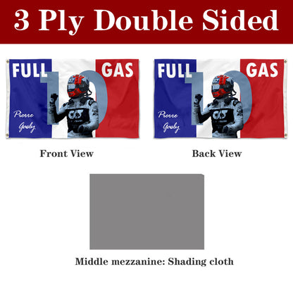 Fyon Pierre Gasly #10 Flag Racing Flags Banner