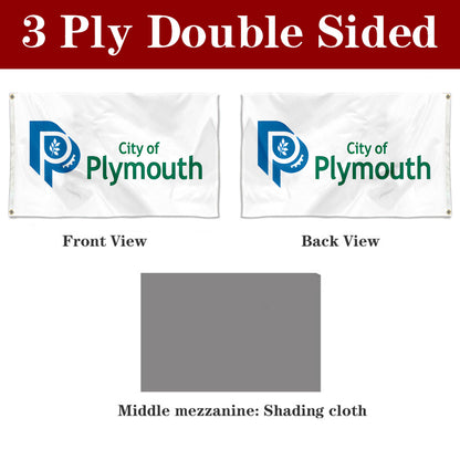 Fyon Plymouth, Minnesota Flag Banner