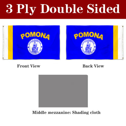Fyon Pomona, California Flag Banner
