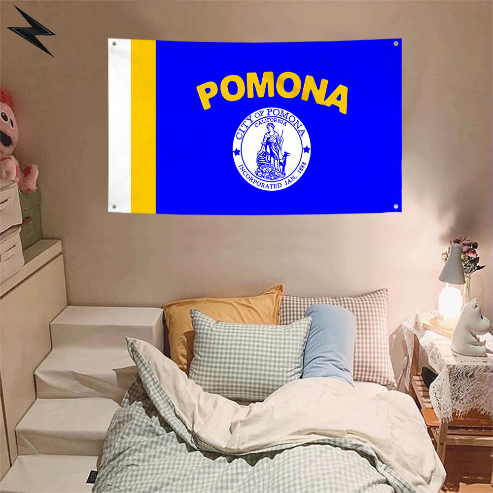 Fyon Pomona, California Flag Banner