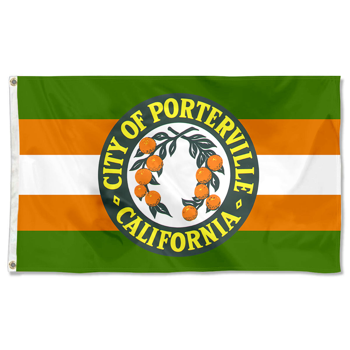 Fyon Porterville, California Flag Banner
