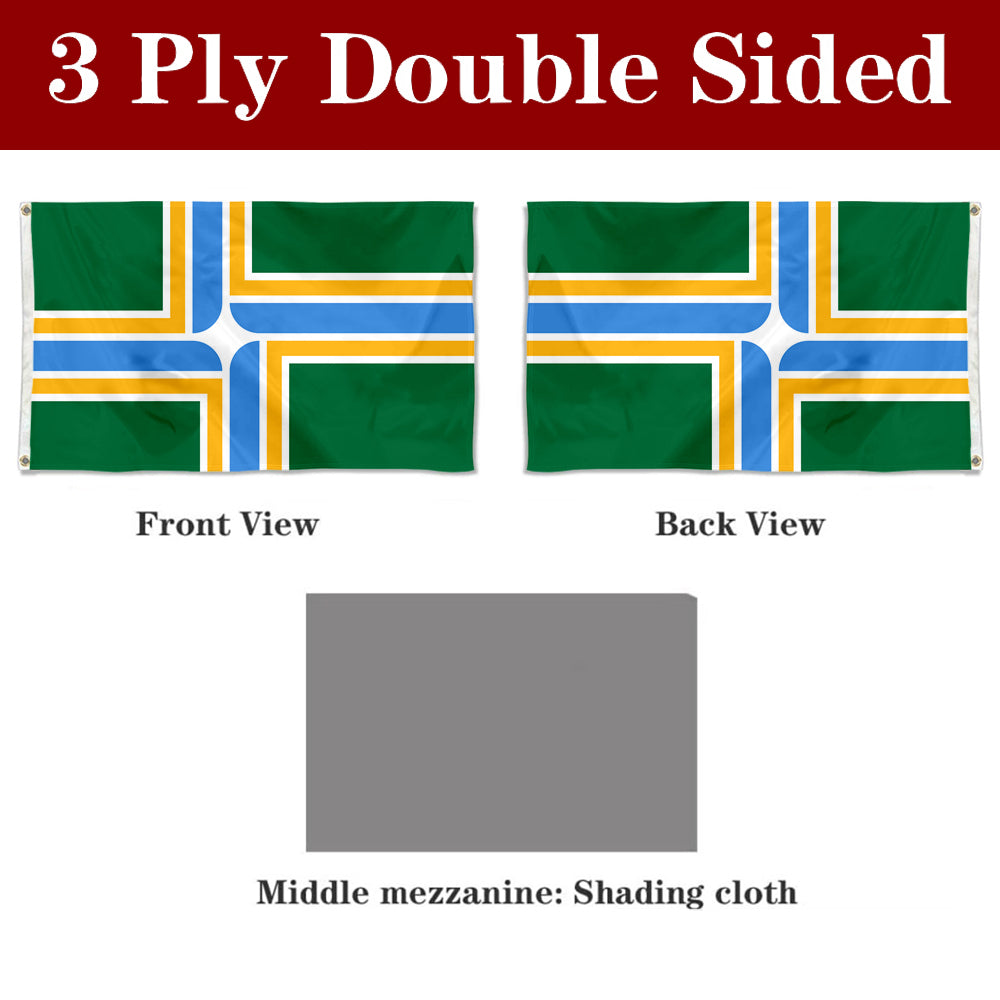 Fyon Portland, Oregon Flag Banner
