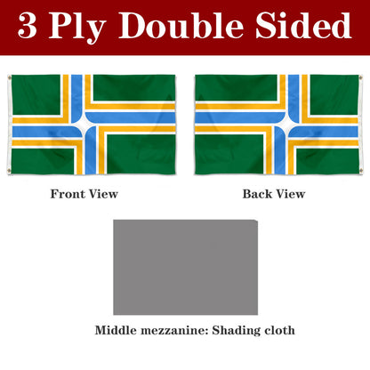 Fyon Portland, Oregon Flag Banner