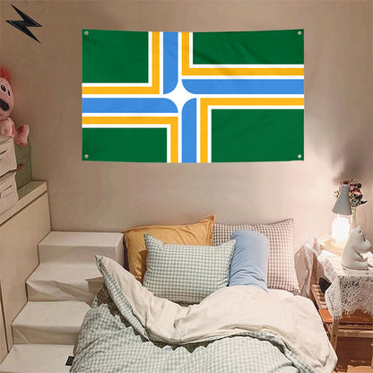 Fyon Portland, Oregon Flag Banner