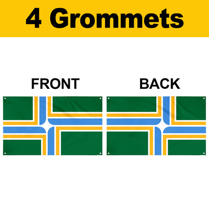 Fyon Portland, Oregon Flag Banner