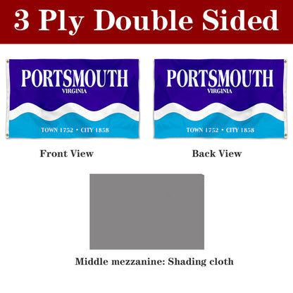 Fyon Portsmouth, Virginia Flag Banner