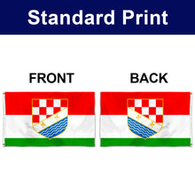 Fyon Double-sided Posavina, Bosnia Flag Banner