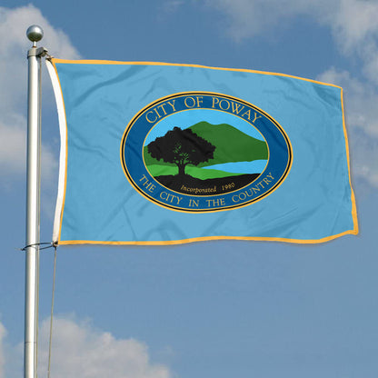 Fyon Poway, California Flag Banner