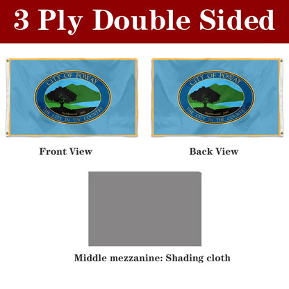 Fyon Poway, California Flag Banner