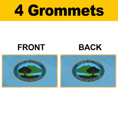 Fyon Poway, California Flag Banner