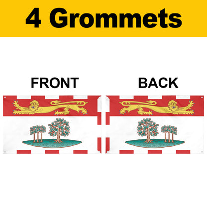 Fyon Canadian Province - Prince Edward Island Flag Banner