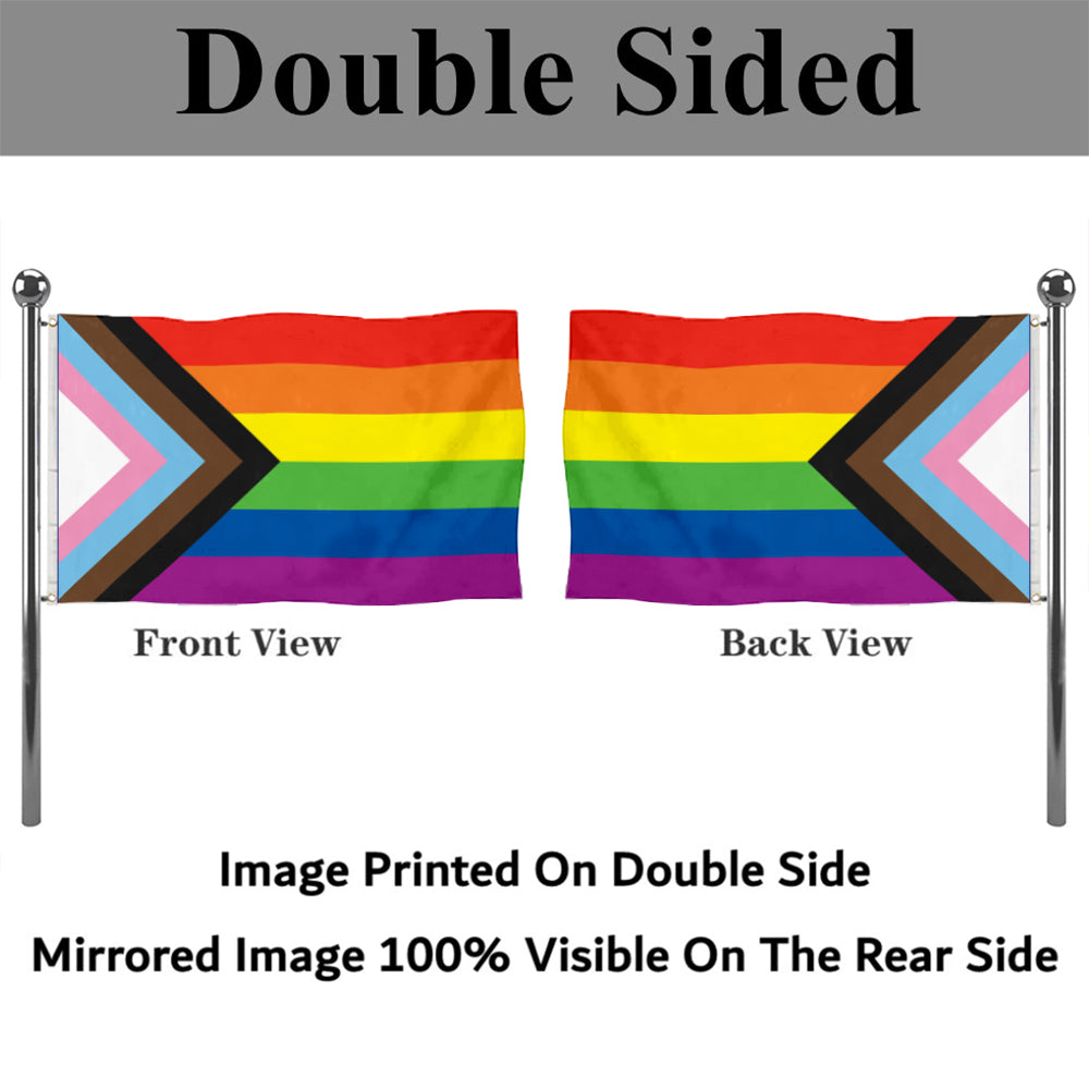 Fyon LGBTQ Progress Pride Flag Banner