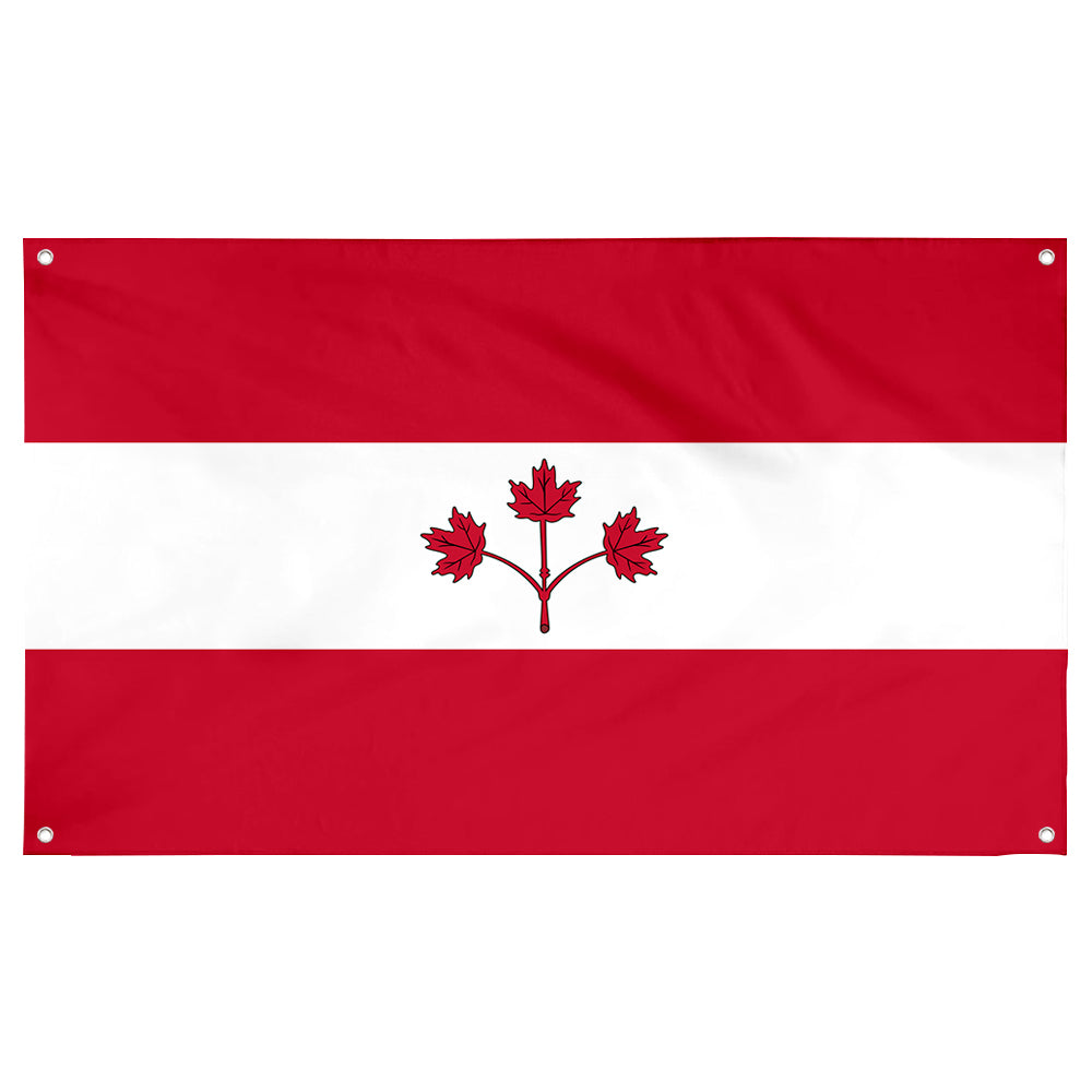 Fyon Proposal for Canada by George Stanley - Option B (1964)  Flag Banner