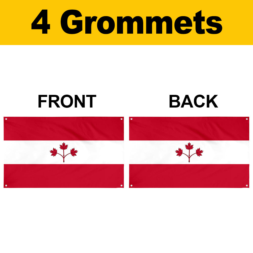 Fyon Proposal for Canada by George Stanley - Option B (1964)  Flag Banner