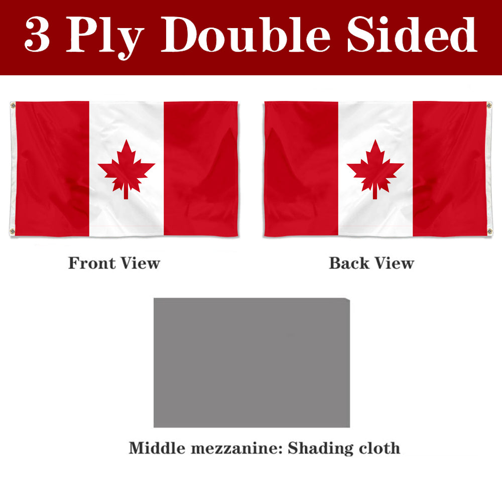 Fyon Proposal for Flag of Canada by George Stanley (1964, version) Flag Banner