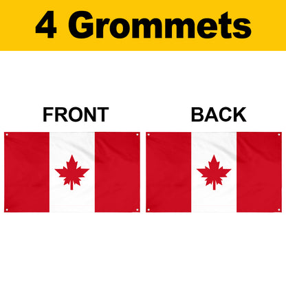 Fyon Proposal for Flag of Canada by George Stanley (1964, version) Flag Banner