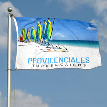 Fyon Double-sided Providenciales, Turks and Caicos Flag Banner