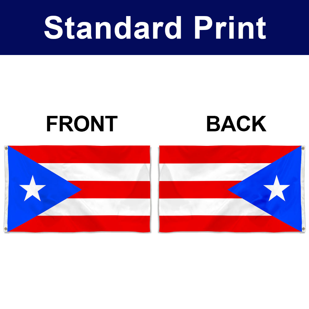Fyon Puerto Rico Flag Banner