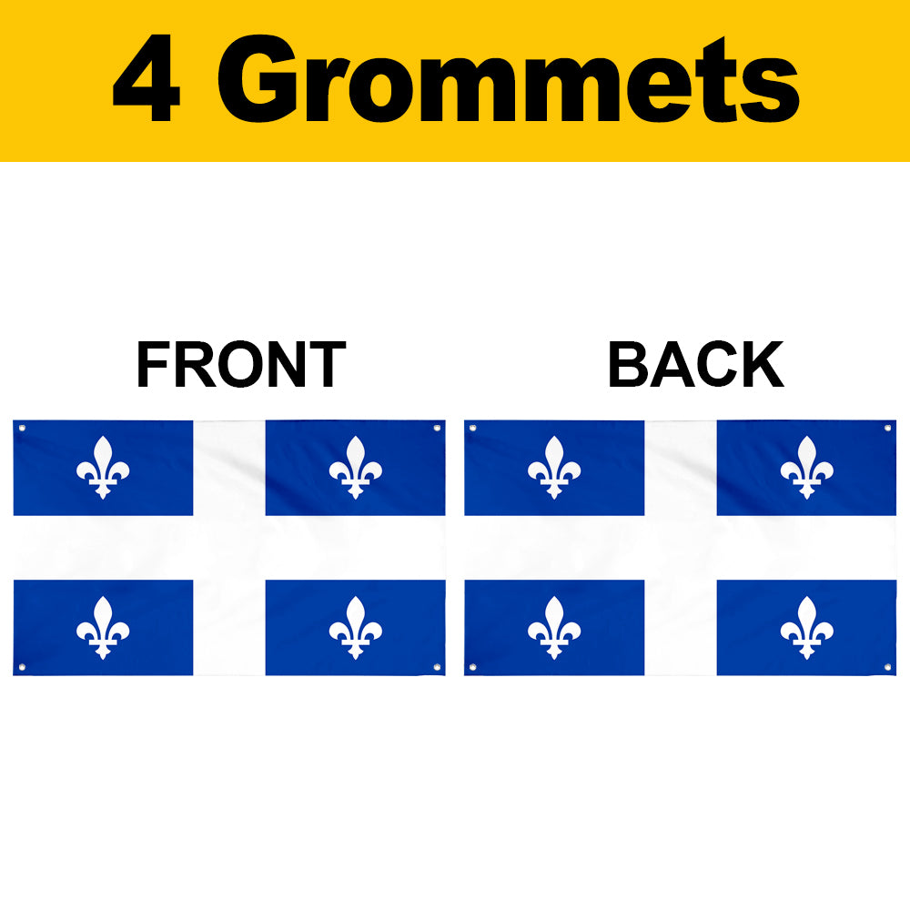 Fyon Quebec Flag Banner