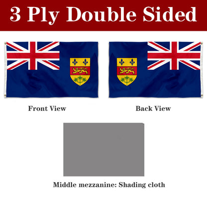 Fyon Quebec Blue Ensign (1868-1939) Flag Banner