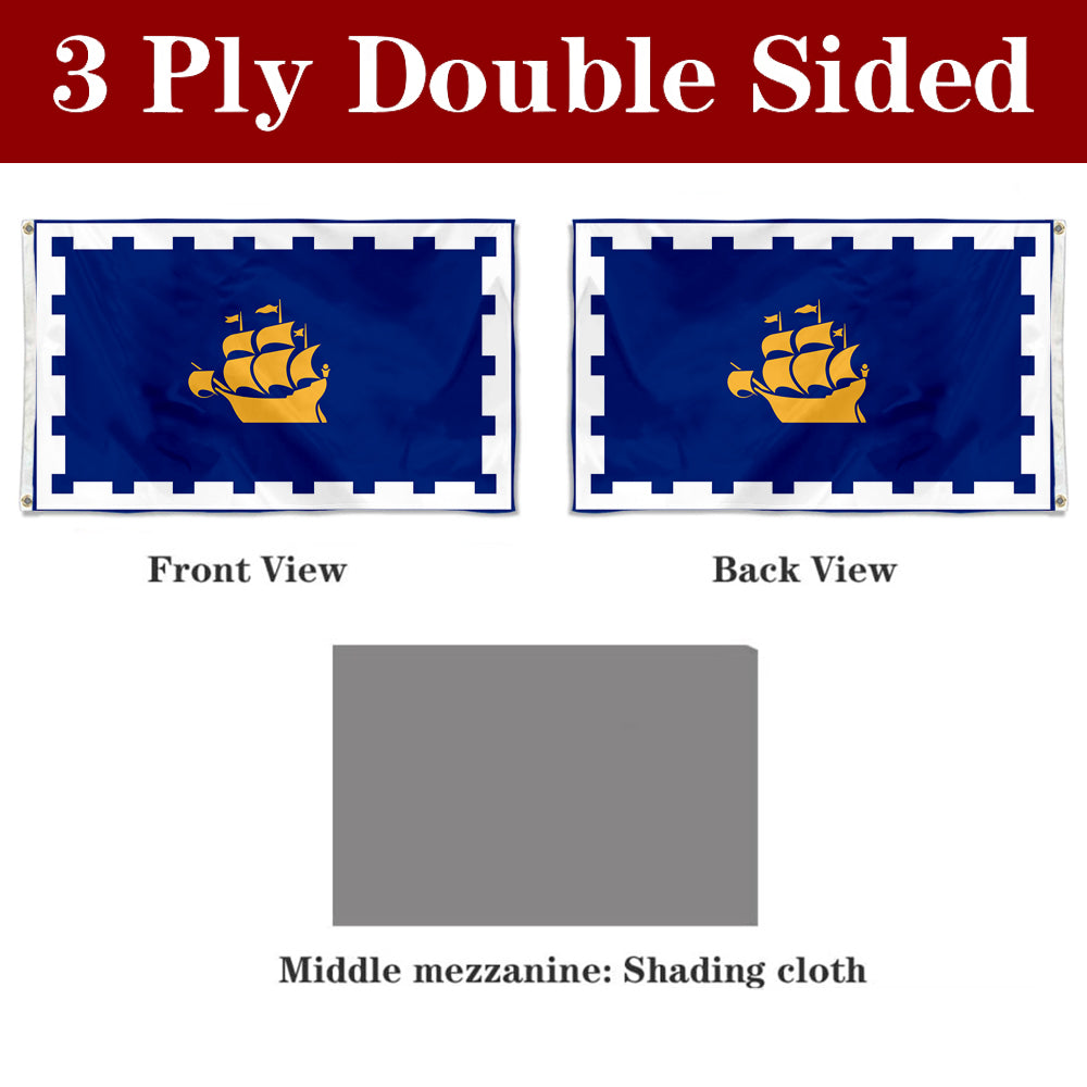 Fyon Quebec City, Canada Flag Banner