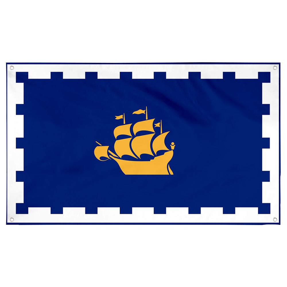 Fyon Quebec City, Canada Flag Banner