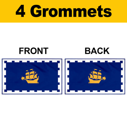 Fyon Quebec City, Canada Flag Banner